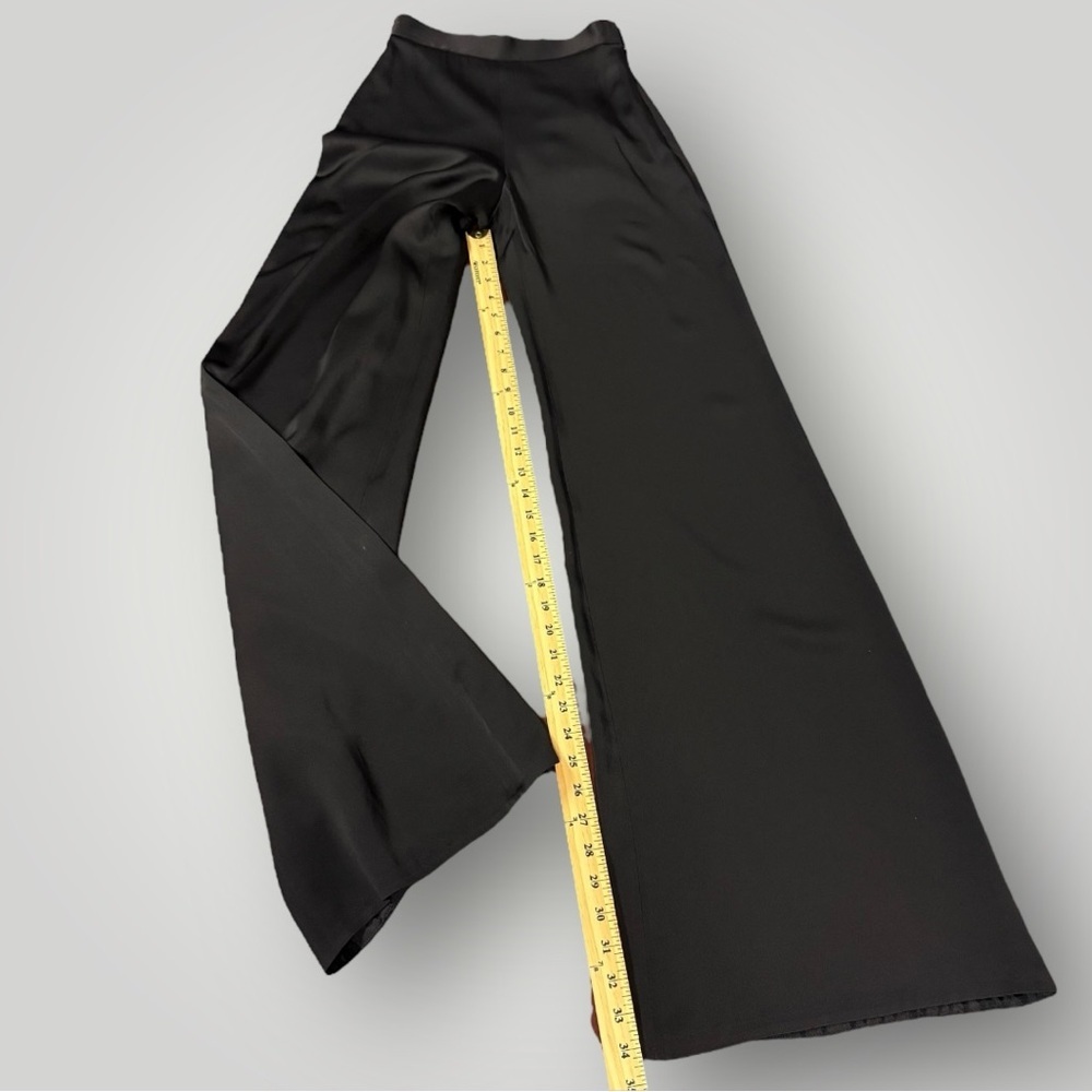 LUCA LUCA 100% Silk Wide Leg Pants Lined Sz 40 US‎ Small